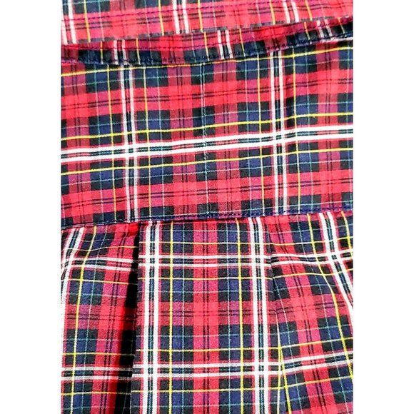 Ralph Lauren Polo Long Sleeve Shirt Custom Fit Red Plaid Button Down Sz L - Picture 6 of 6